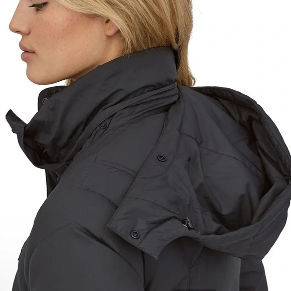 Patagonia Women's Down with it Black Puffer Jacket XXL - Picture 13 of 15